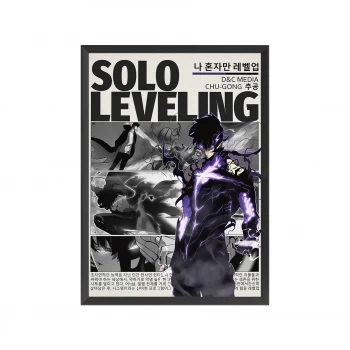 تابلو فصل دوم انیمه تک رو Solo Leveling تابلو فصل دوم انیمه تک رو Solo Leveling