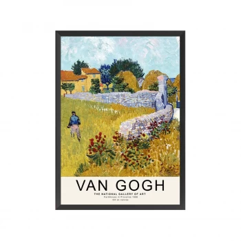 تابلو خانه مزرعه ونگوگ Van Gogh تابلو خانه مزرعه ونگوگ Van Gogh