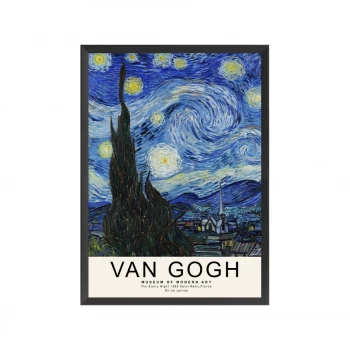تابلو شب پر ستاره ونگوگ Van Gogh تابلو شب پر ستاره ونگوگ Van Gogh