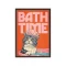 تابلو گربه به وقت حمام Bath Time