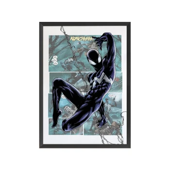 تابلو کمیک مرد عنکبوتی سیمبیوت Symbiote Spider-Man Comic تابلو کمیک مرد عنکبوتی سیمبیوت Symbiote Spider-Man Comic