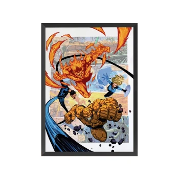 تابلو کمیک چهار شگفت انگیز Fantastic Four Comic تابلو کمیک چهار شگفت انگیز Fantastic Four Comic