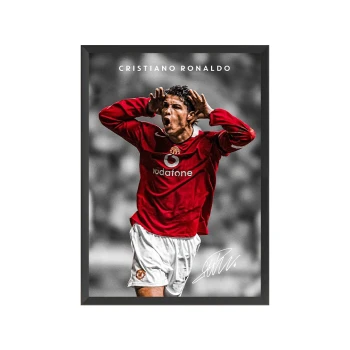 تابلو کریستیانو رونالدو در منچستر یونایتد Cristiano Ronaldo تابلو کریستیانو رونالدو در منچستر یونایتد Cristiano Ronaldo