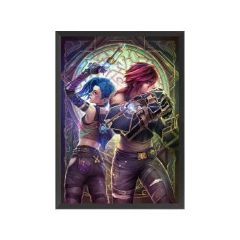 تابلو انیمیشن آرکین لیگ افسانه ها Arcane League of Legends تابلو انیمیشن آرکین لیگ افسانه ها Arcane League of Legends