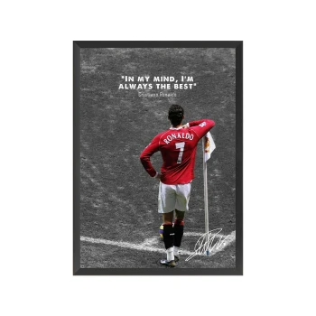 تابلو کریستیانو رونالدو در تیم منچستر یونایتد Cristiano Ronaldo تابلو کریستیانو رونالدو در تیم منچستر یونایتد Cristiano Ronaldo